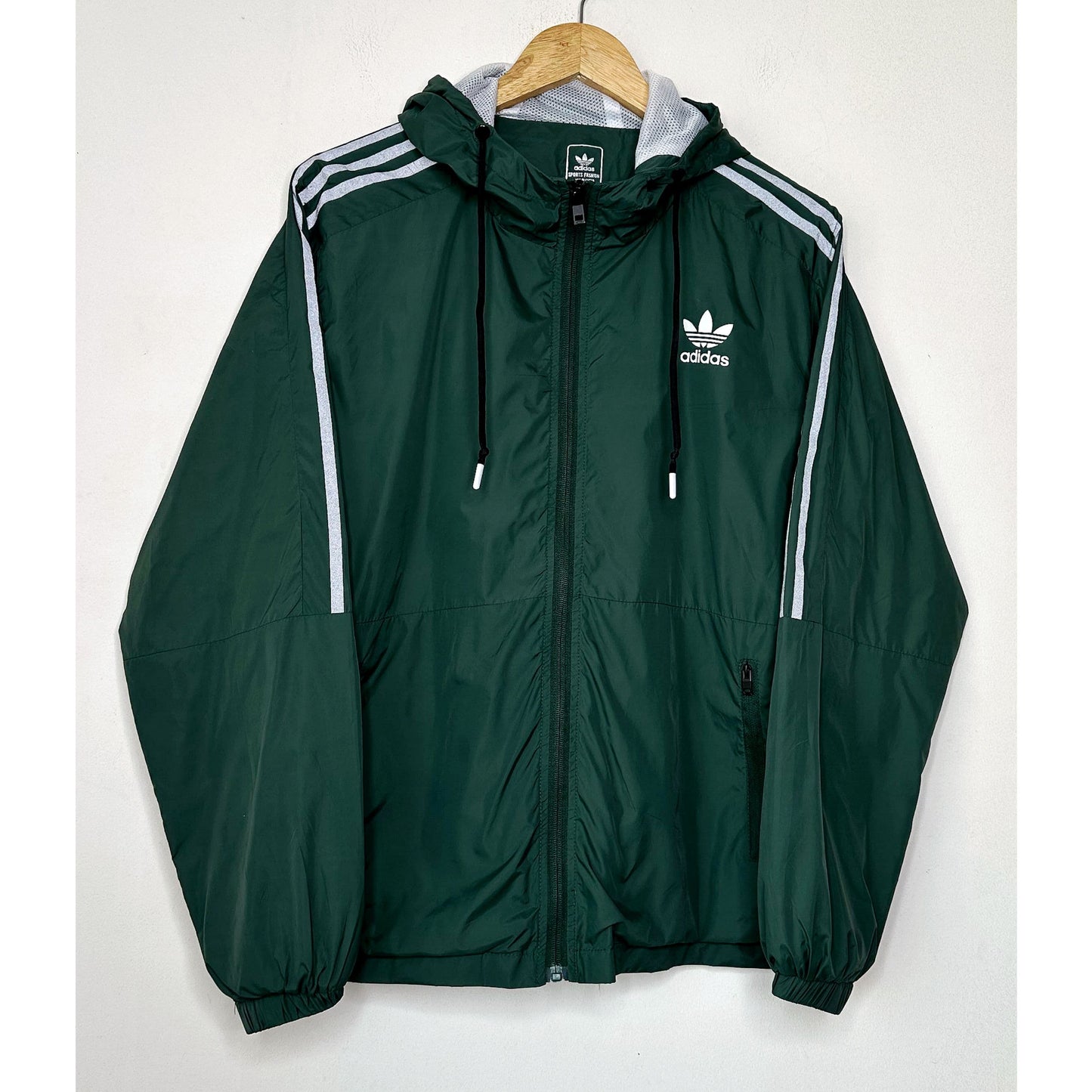 ADIDAS GREEN SIZE- L LIMITED EDITION LUXURY JACKET