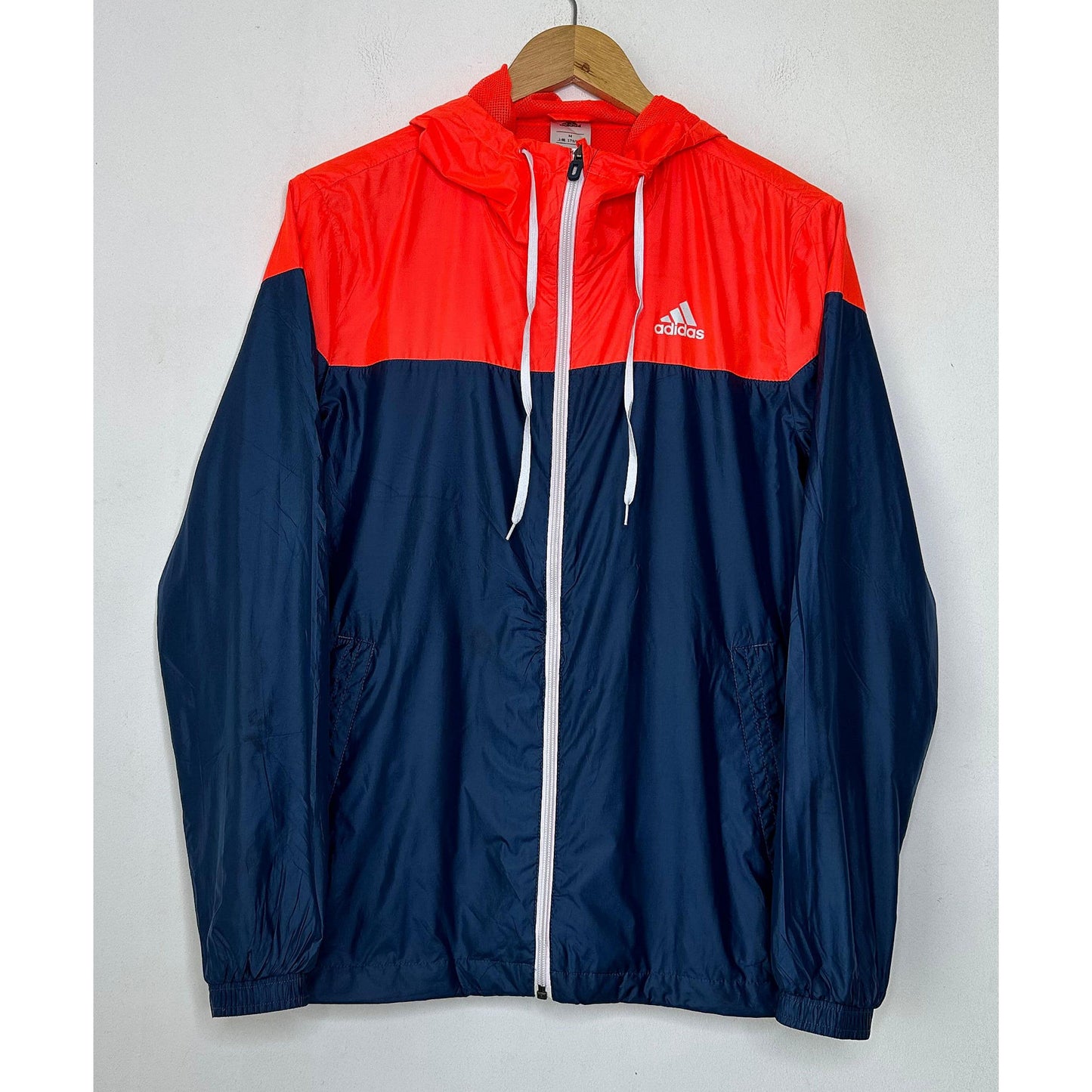 ADIDAS RED BLUE SIZE- L LIMITED EDITION LUXURY JACKET