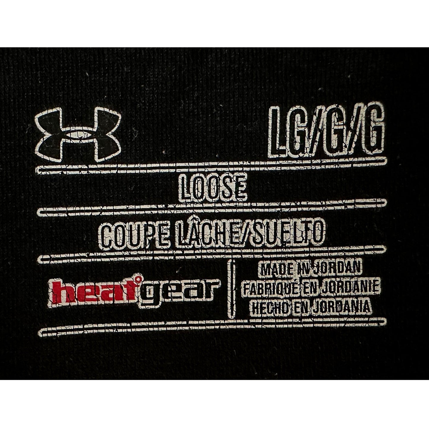 UNDER ARMOUR BLACK SIZE-XL PREMIUM DRY-FIT