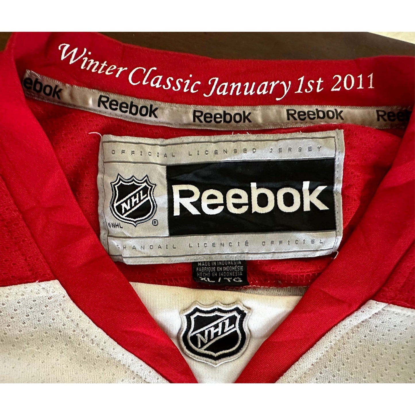 REEBOK MIORCADJ CAPILAIS  SIZE- XXL -ICE HOCKEY JERSEYS