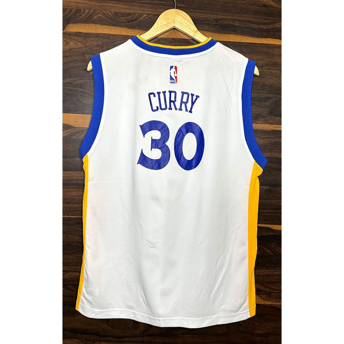 NBA GOLDEN STATE WARRIORS ADIDAS SIZE-L BASKETBALL JERSEYS