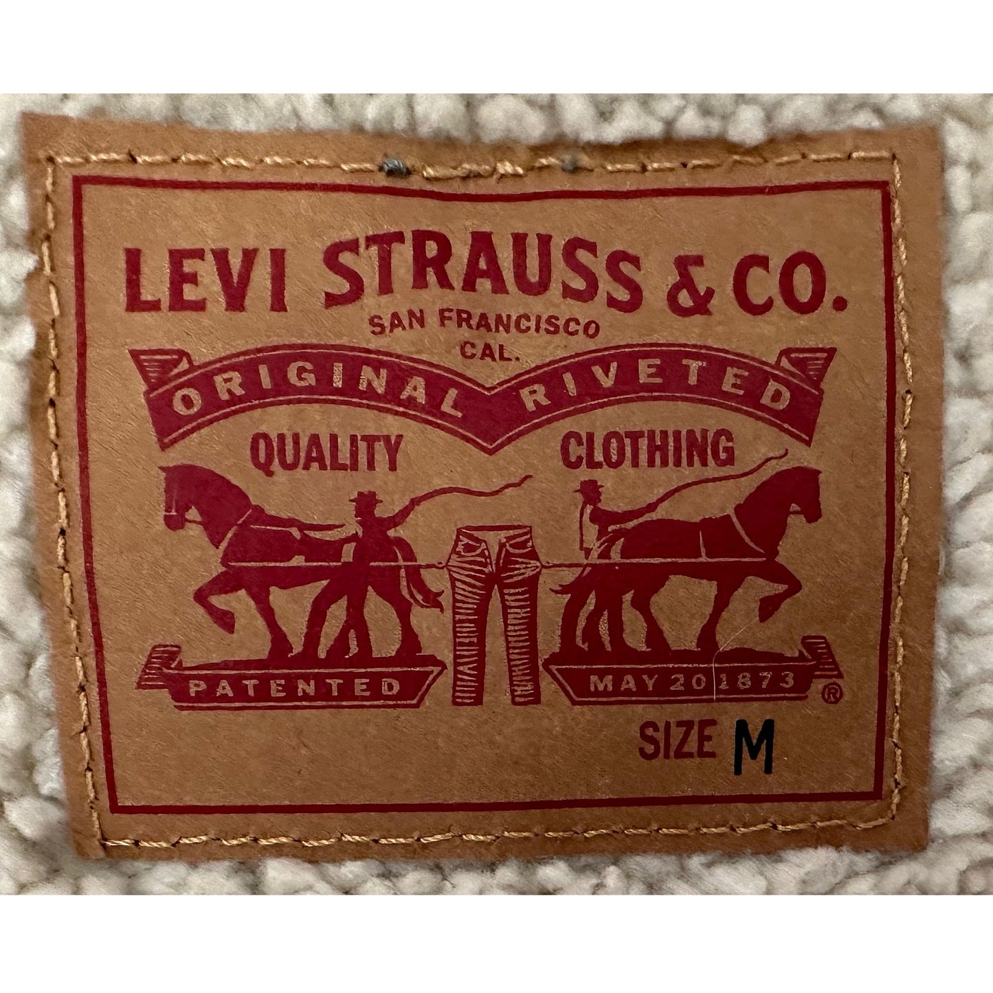 LEVI STRAUSS & CO SIZE- M LIMITED EDITION LUXURY JACKET