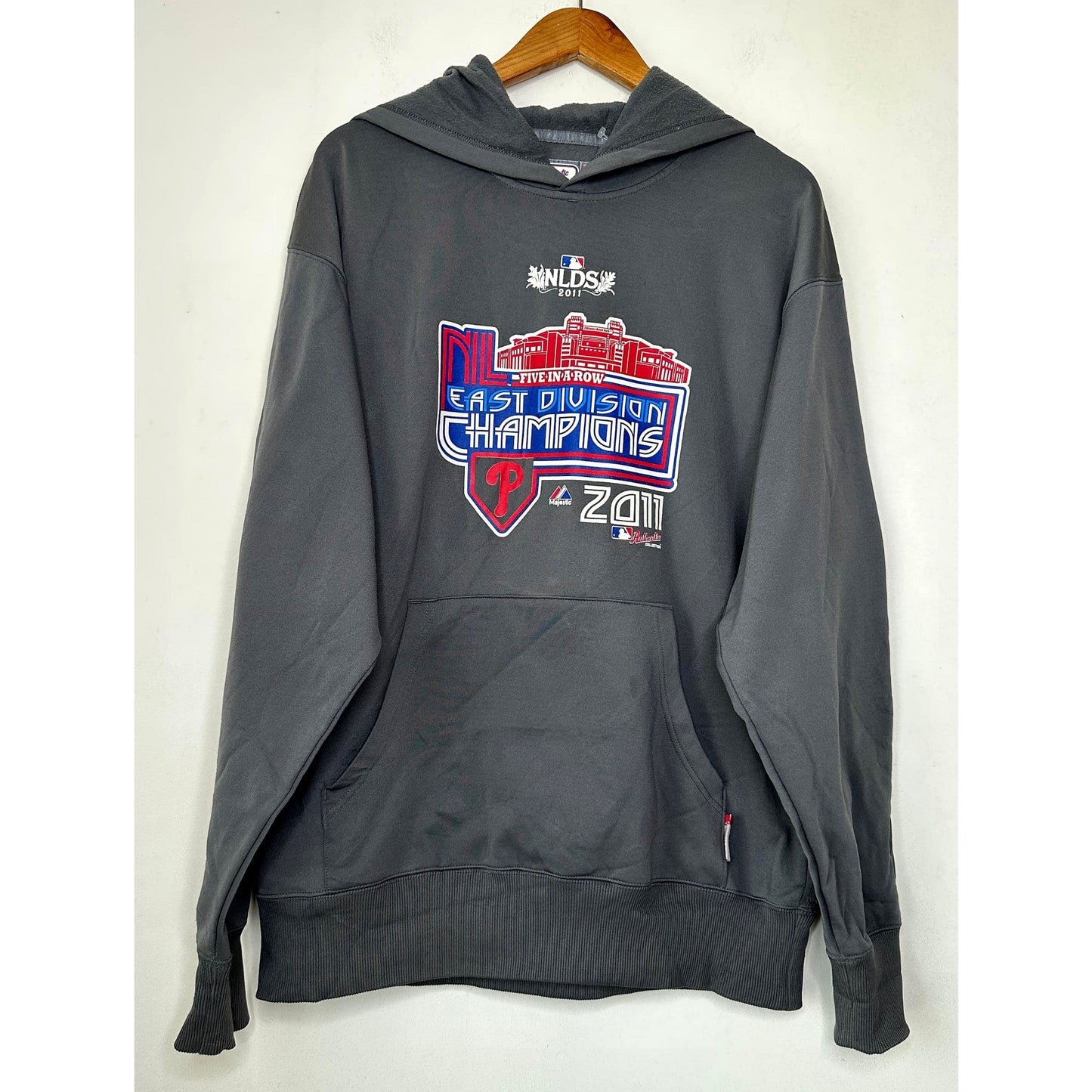 NLDS THERMA BASE EAST DIVISION CHAMPIONS  SIZE- XL DESIGNER HOODIE