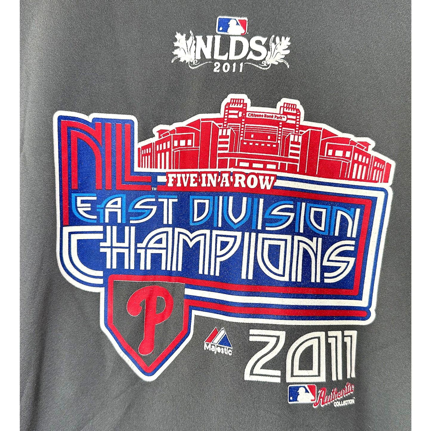 NLDS THERMA BASE EAST DIVISION CHAMPIONS  SIZE- XL DESIGNER HOODIE