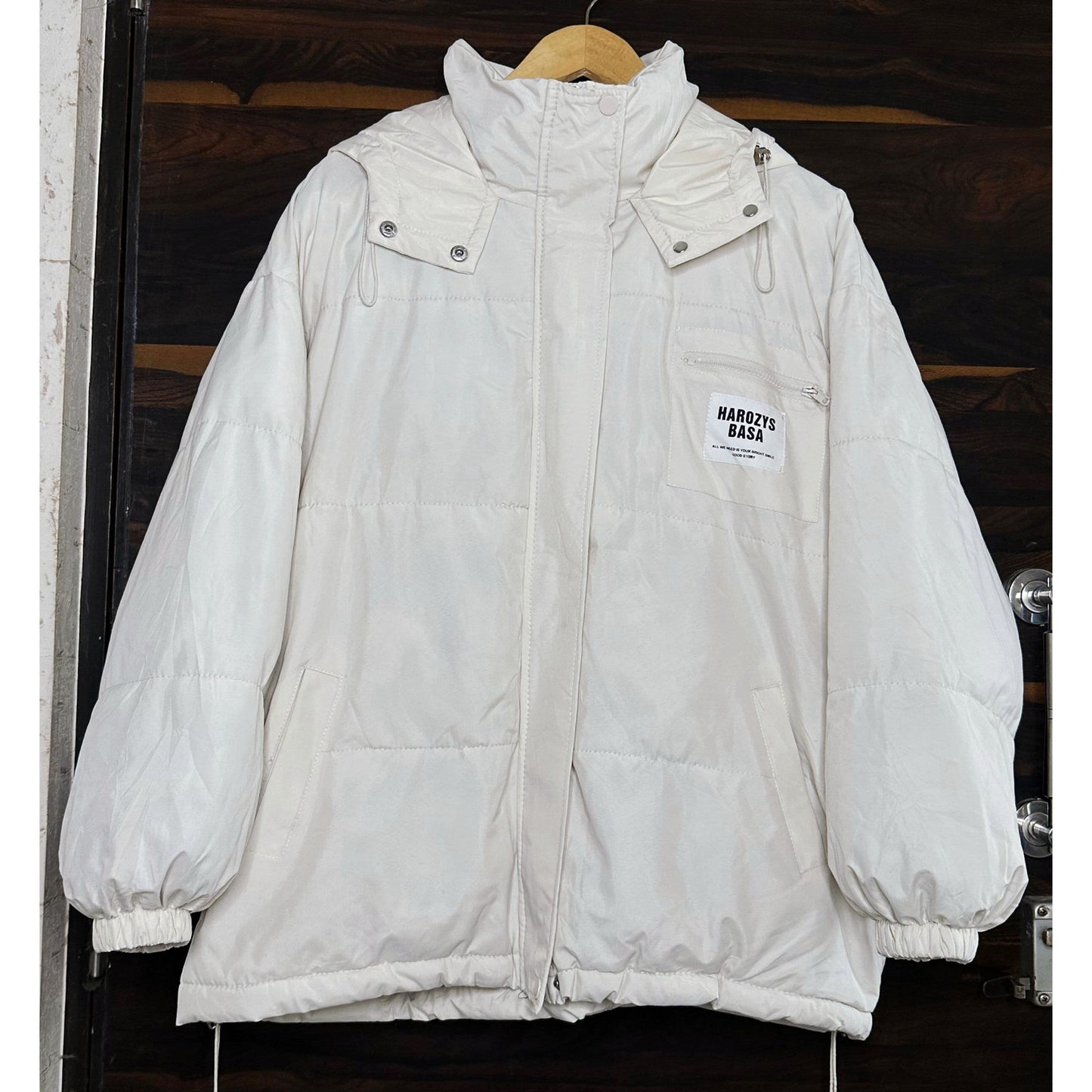 OFF WHITE HAROZYS BASA  SIZE- L LIMITED EDITION LUXURY JACKET