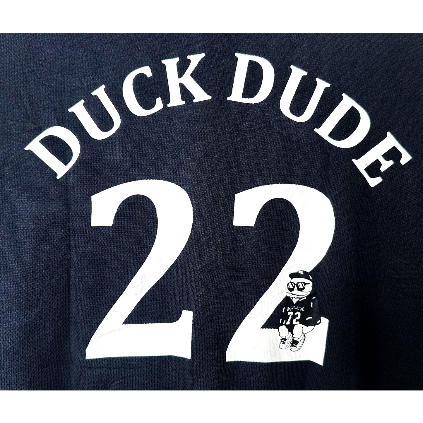 DUCK DUDE NO 22 SIZE-M BASEBALL JERSEYS