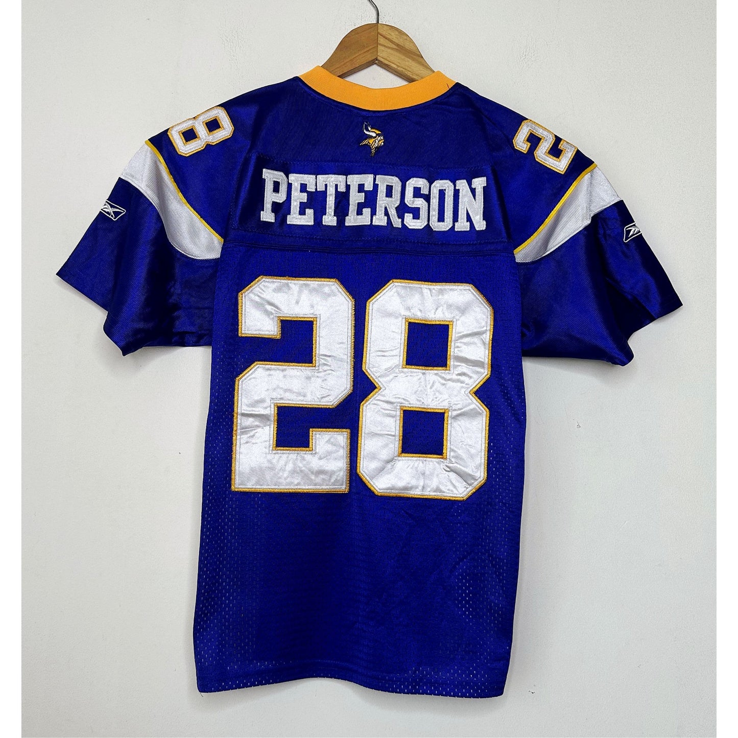 PETERSON VIKMGS NO 28 SIZE-S NFL JERSEYS