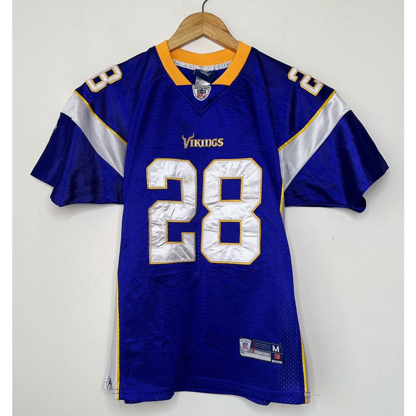 PETERSON VIKMGS NO 28 SIZE-S NFL JERSEYS