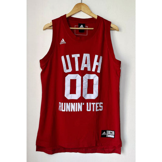 ADIDAS UTAH RUNNIN UTES NO 00 SIZE-L BASKETBALL JERSEYS