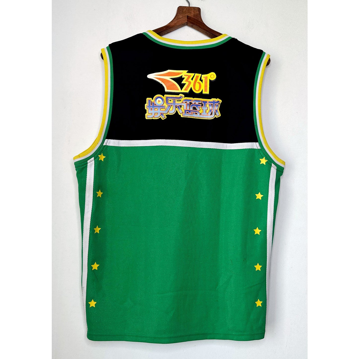 BLACK GREEN  NO 58 SIZE-XL BASKETBALL JERSEYS