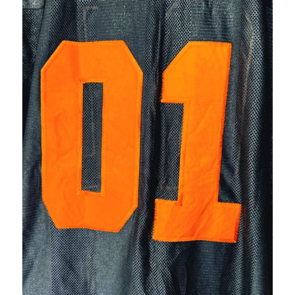 BLACK NO 01 SIZE-XL NFL JERSEYS