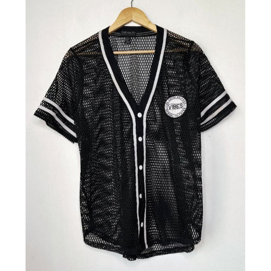 FOREVER 21 VIBES ANGELES PARIS SIZE-XL BASEBALL JERSEYS