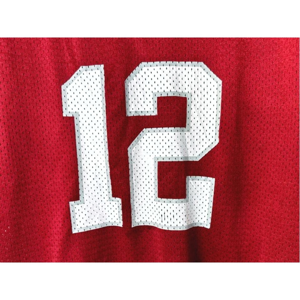 NIKE RED NO 12 SIZE-XL NFL JERSEYS