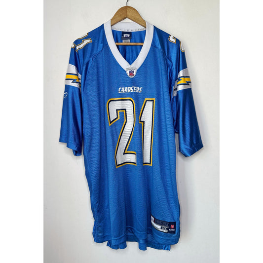 REEBOK TOMLINSON CHARGERS NO 21 SIZE-2XL NFL JERSEYS