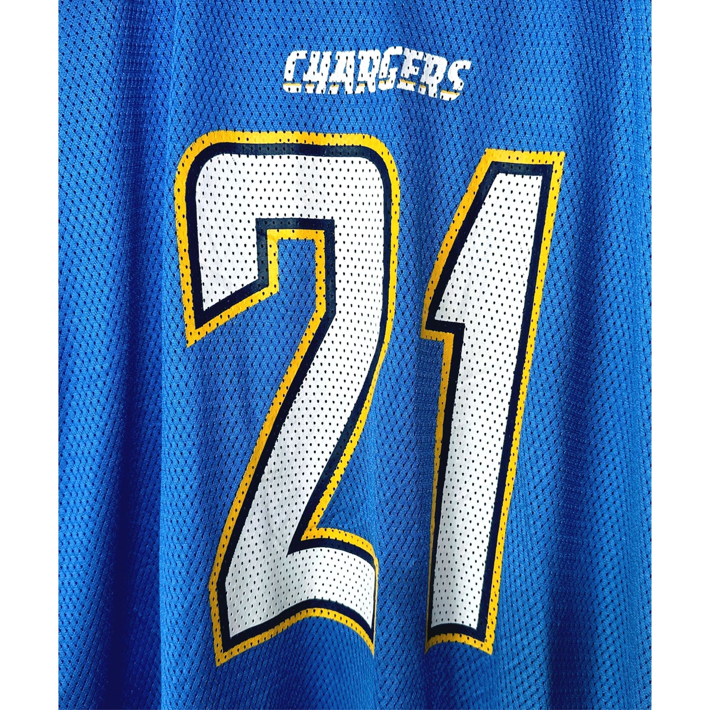 REEBOK TOMLINSON CHARGERS NO 21 SIZE-2XL NFL JERSEYS