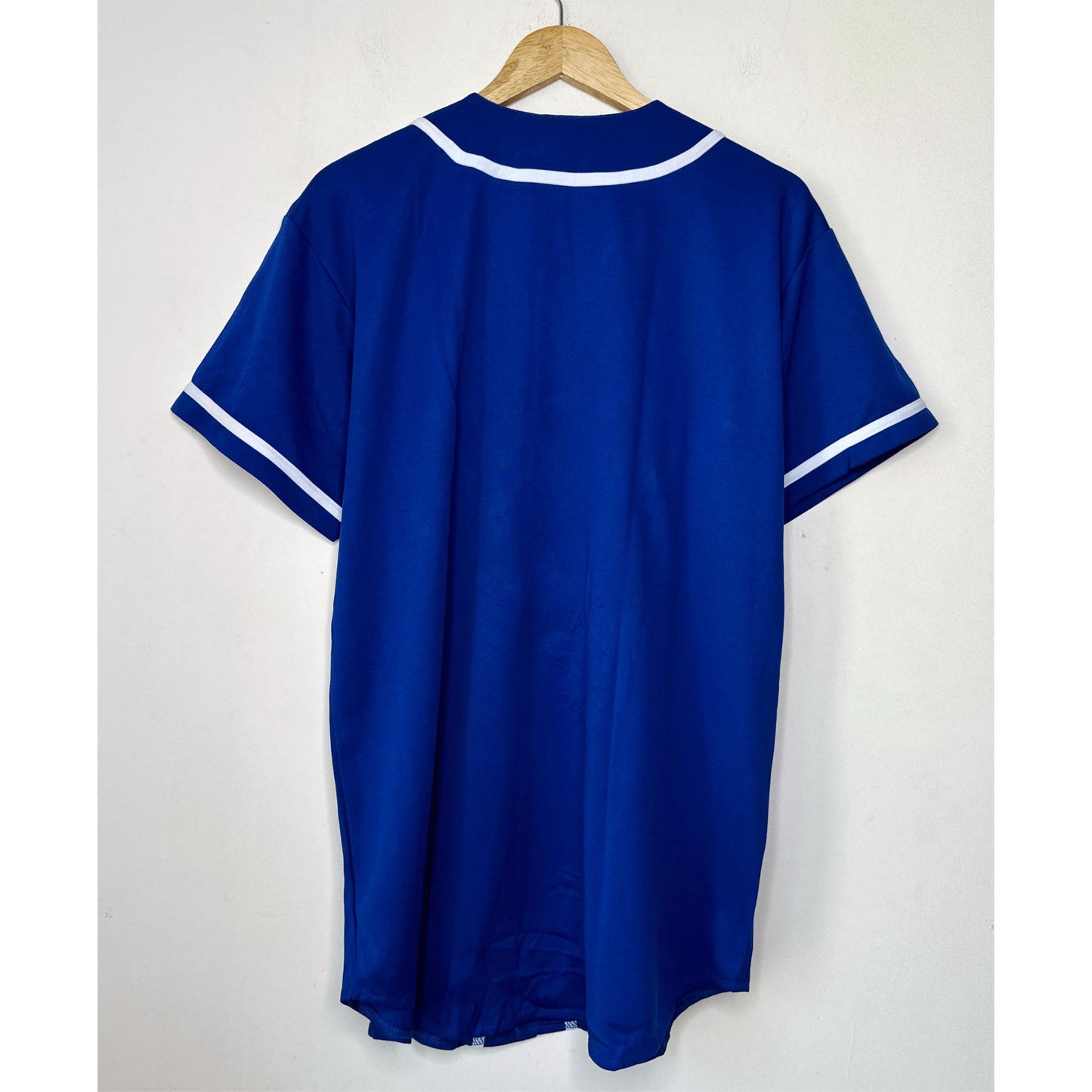 ZALER BLUE SIZE-XL BASEBALL JERSEYS