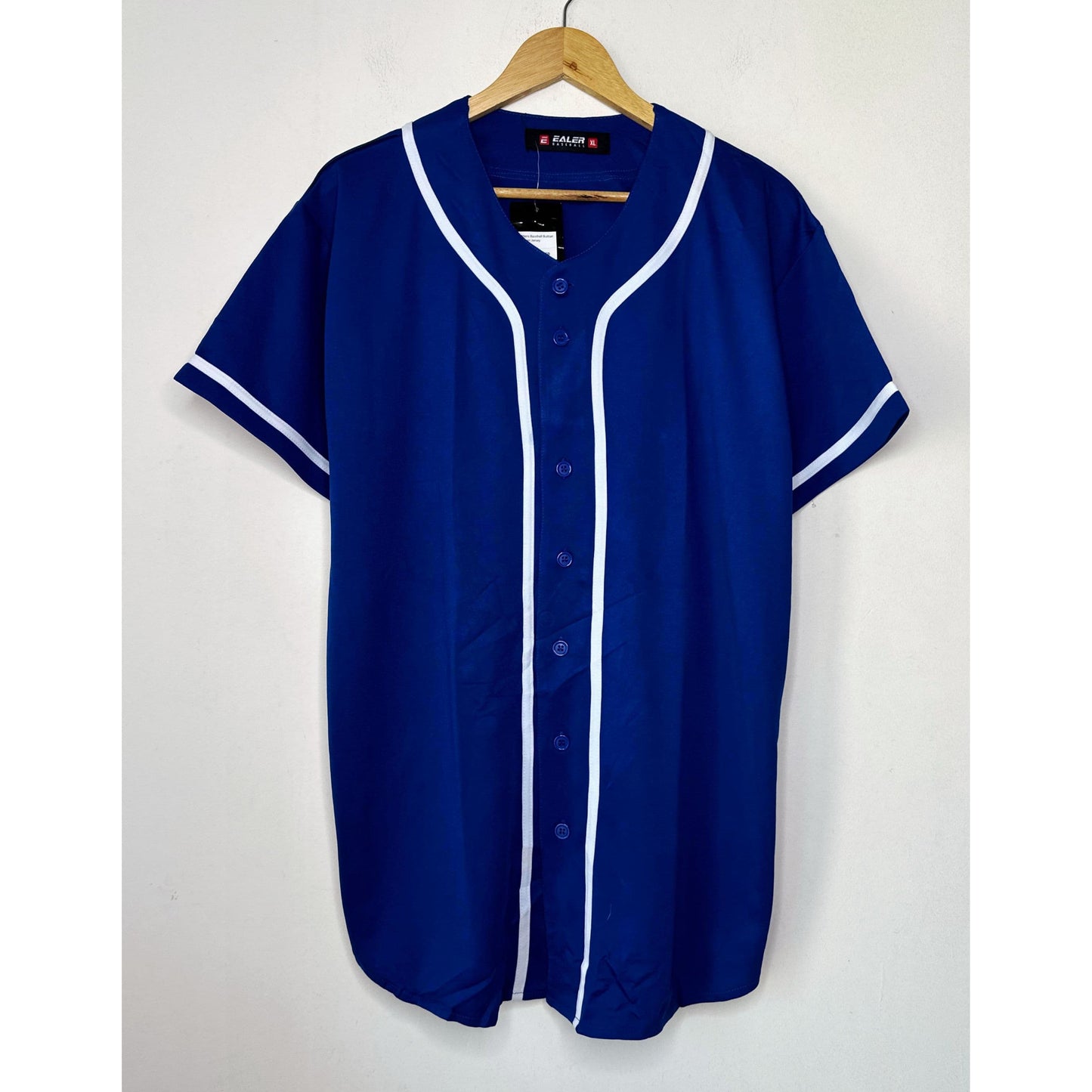 ZALER BLUE SIZE-XL BASEBALL JERSEYS