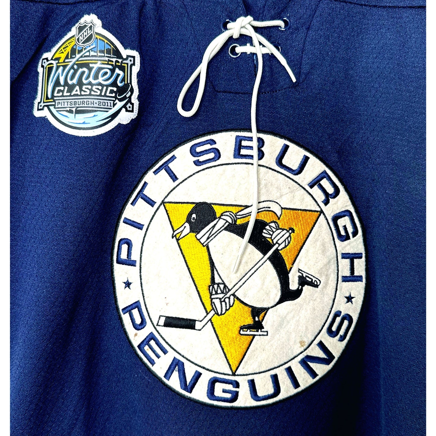 REEBOK PITTSBURGH PENGUINS SIZE- M -ICE HOCKEY JERSEYS .