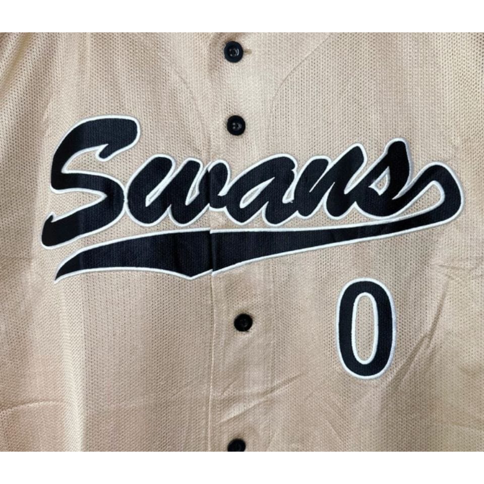 SWANS NO 0 SIZE-XL BASEBALL JERSEYS