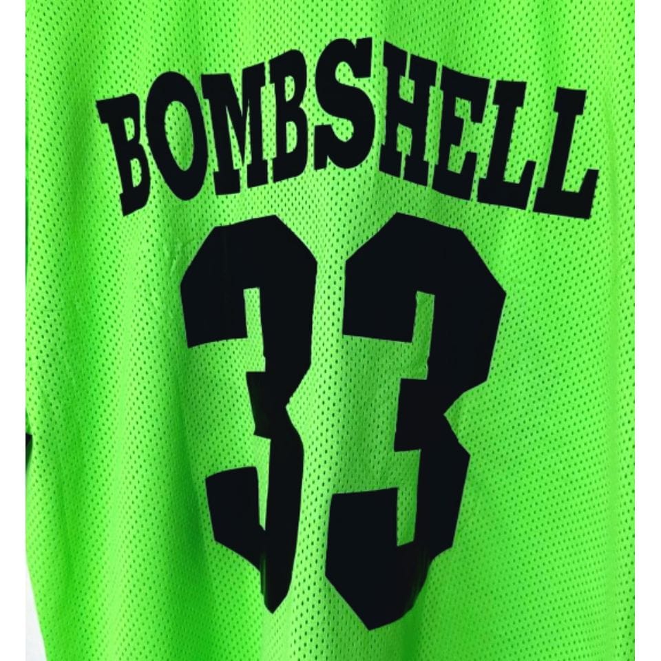 BOMBSHELL NO 33 SIZE- 2XL NFL JERSEYS