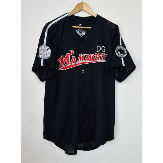 DG MAMMOTH BLACK SIZE-L BASEBALL JERSEYS