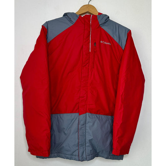 COLUMBIA RED GREY SIZE - M LUXURY / PREMIUM JACKETS