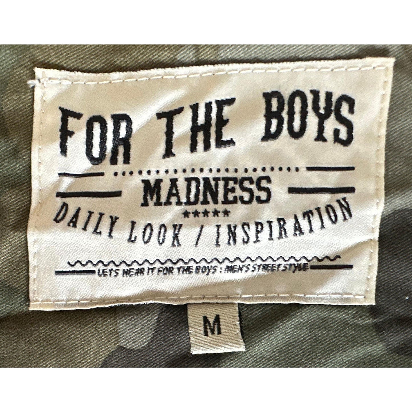 FOR THE BOYS THEMADNESS COMMRECONCO SIZE - M LUXURY / PREMIUM JACKETS