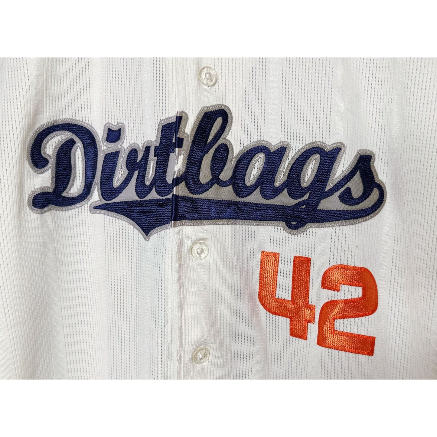 AUTHENTIC KAMISTA NO 42 SIZE-L BASEBALL JERSEYS