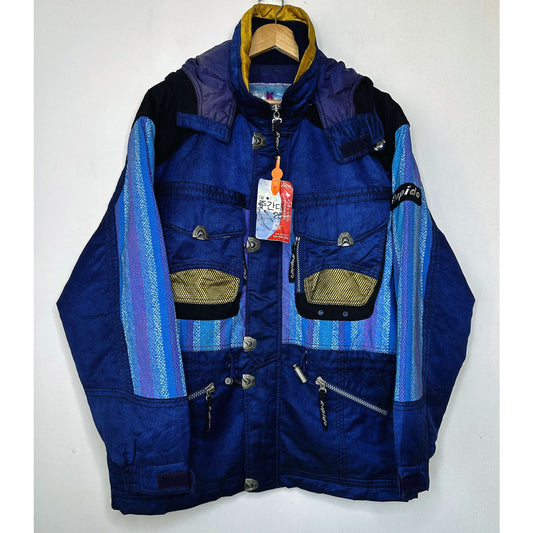 RAPIDO BLUE SIZE XL DESIGNER SKI JACKET