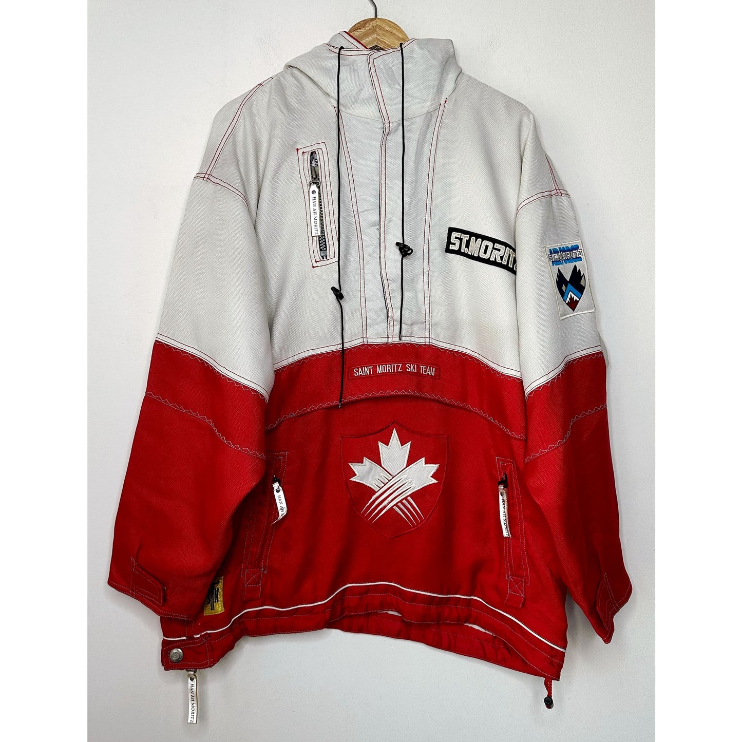 ST MORITZ SAINT MORITZ SKI TEAM SIZE 3XL PREMIUM JACKET