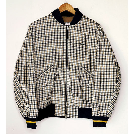 LACOSTE LIVE CHECKERED SIZE M PREMIUM JACKET