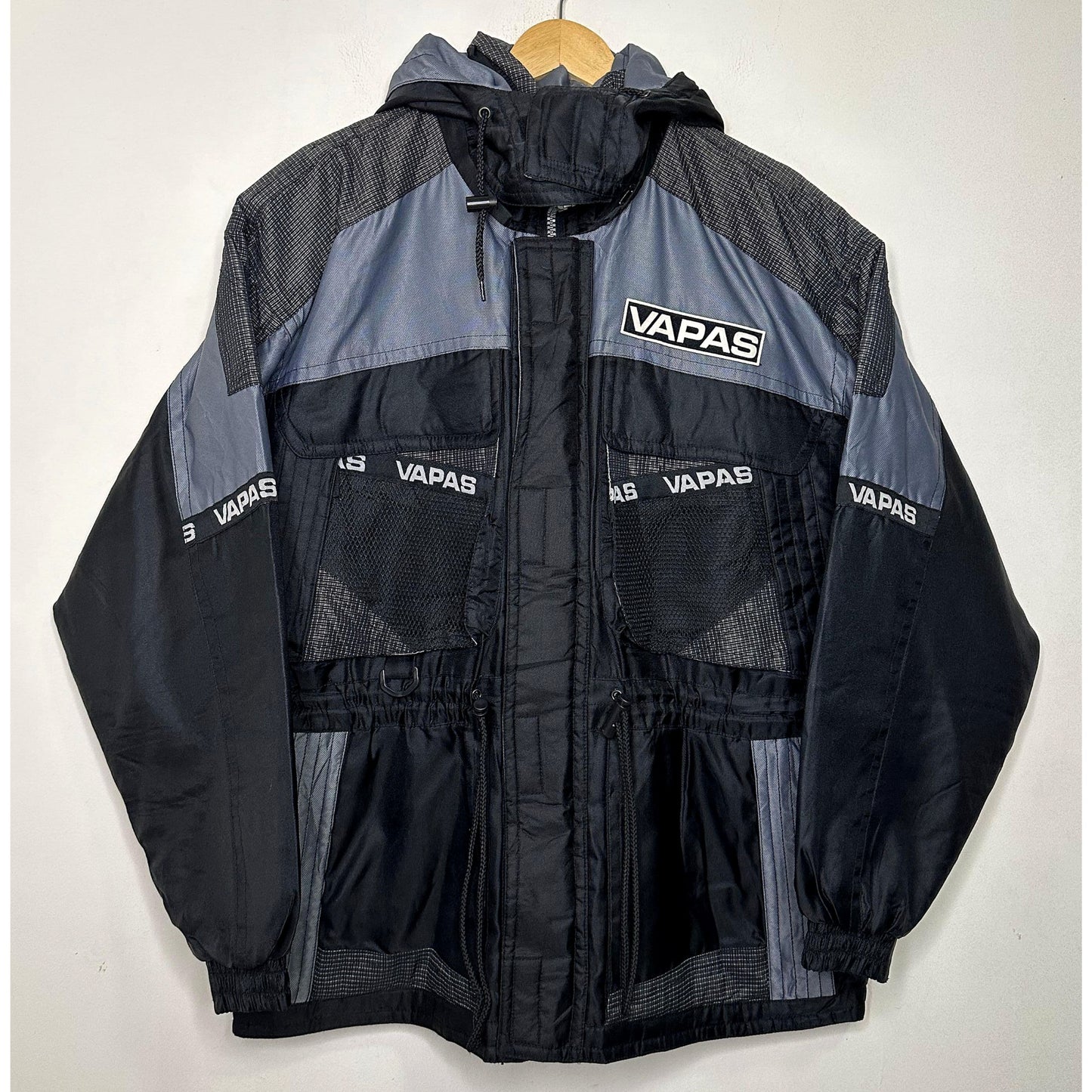 VAPAS BLACK SIZE L PREMIUM SKI JACKET