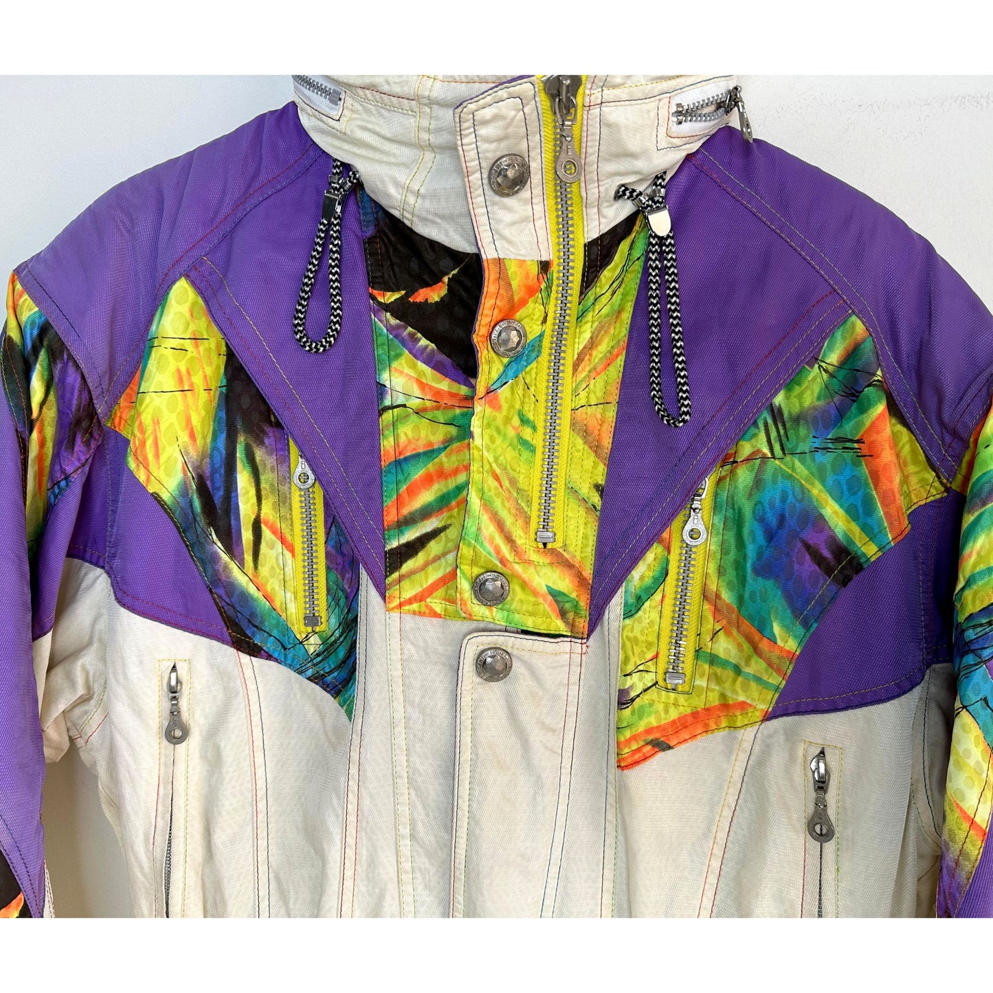 KELVIN THERMO SKI WEAR MULTICOLOR HEAVYDUTY JACKET SIZE M