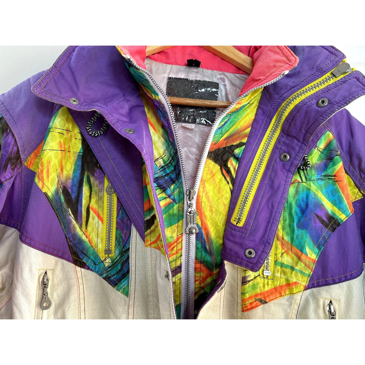 KELVIN THERMO SKI WEAR MULTICOLOR HEAVYDUTY JACKET SIZE M