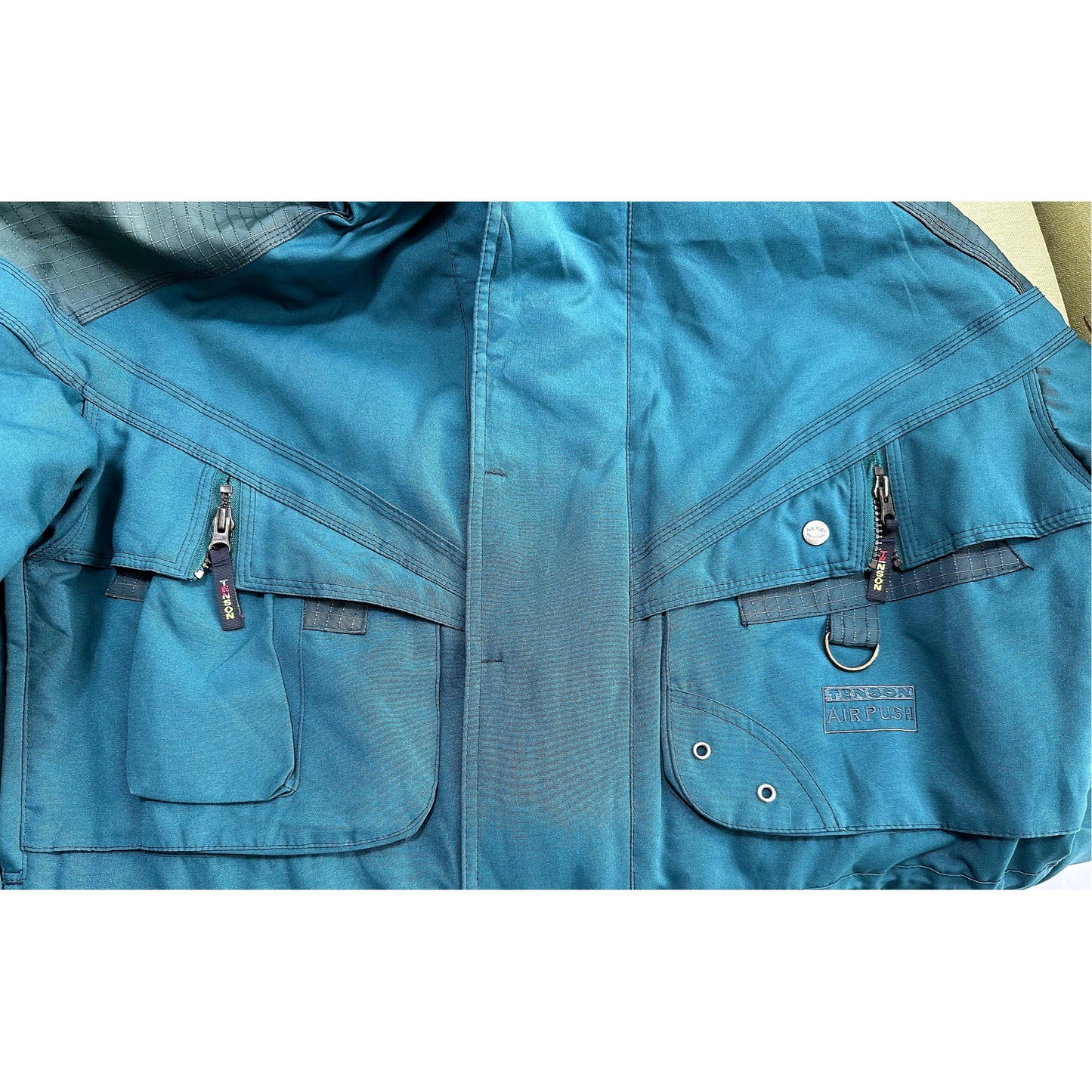 TENSON MULTI POCKET SKY BLUE PREMIUM JACKET SIZE XL