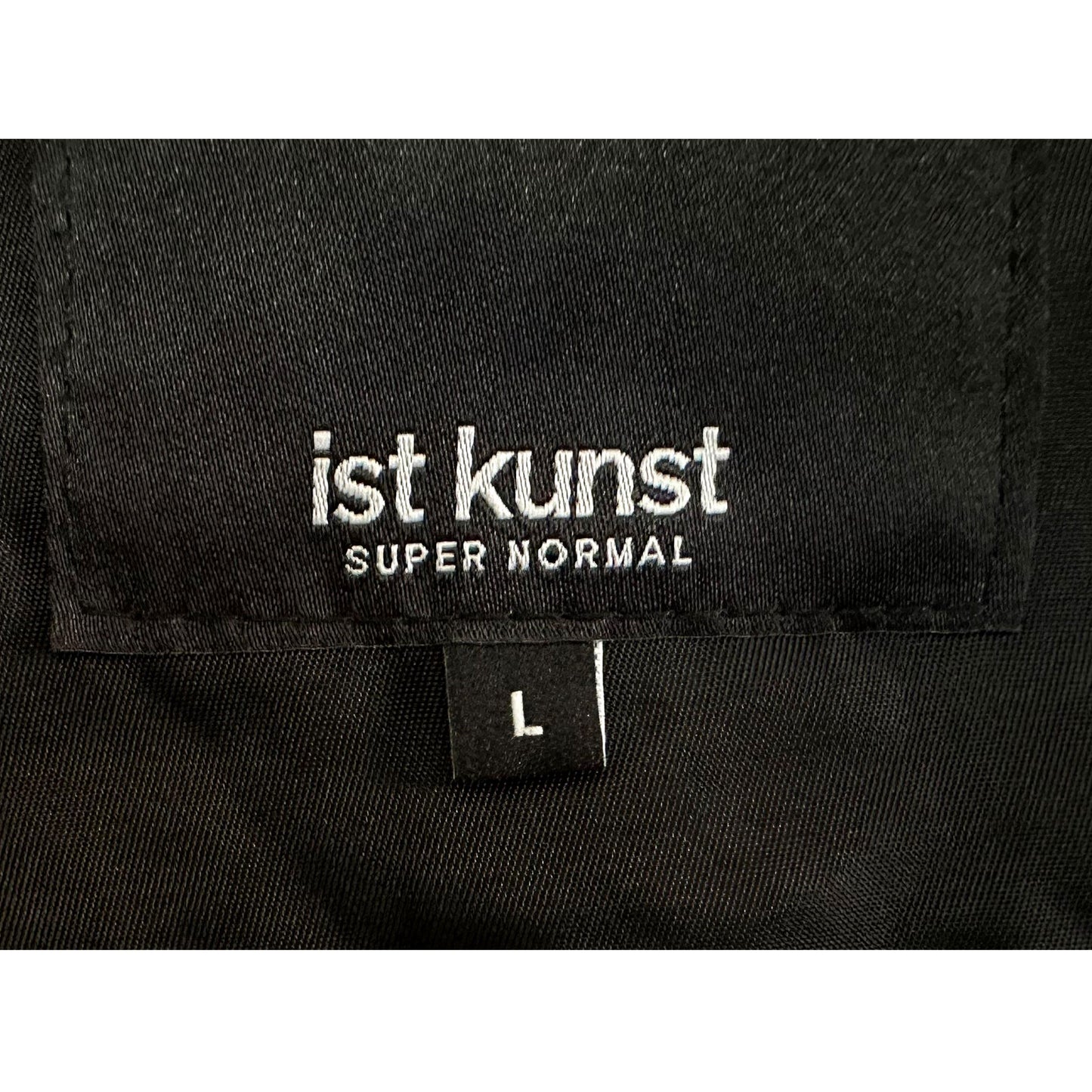 IST KUNST BLACK PREMIUM JACKET SIZE L