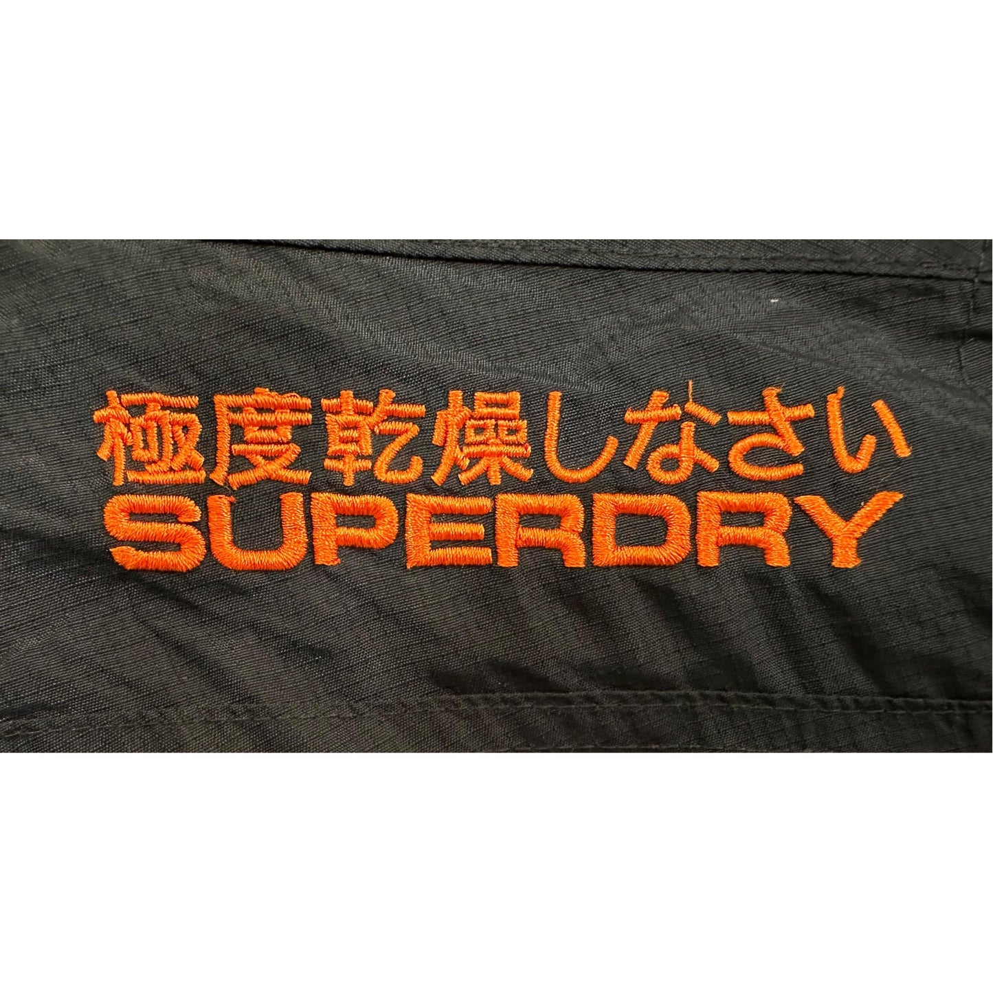 SUPERDRY BLACK ZIPPER PREMIUM JACKET SIZE M