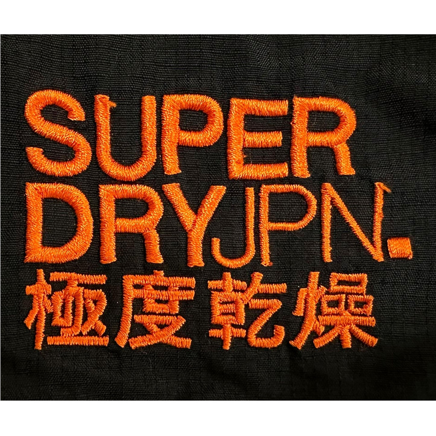 SUPERDRY BLACK ZIPPER PREMIUM JACKET SIZE M