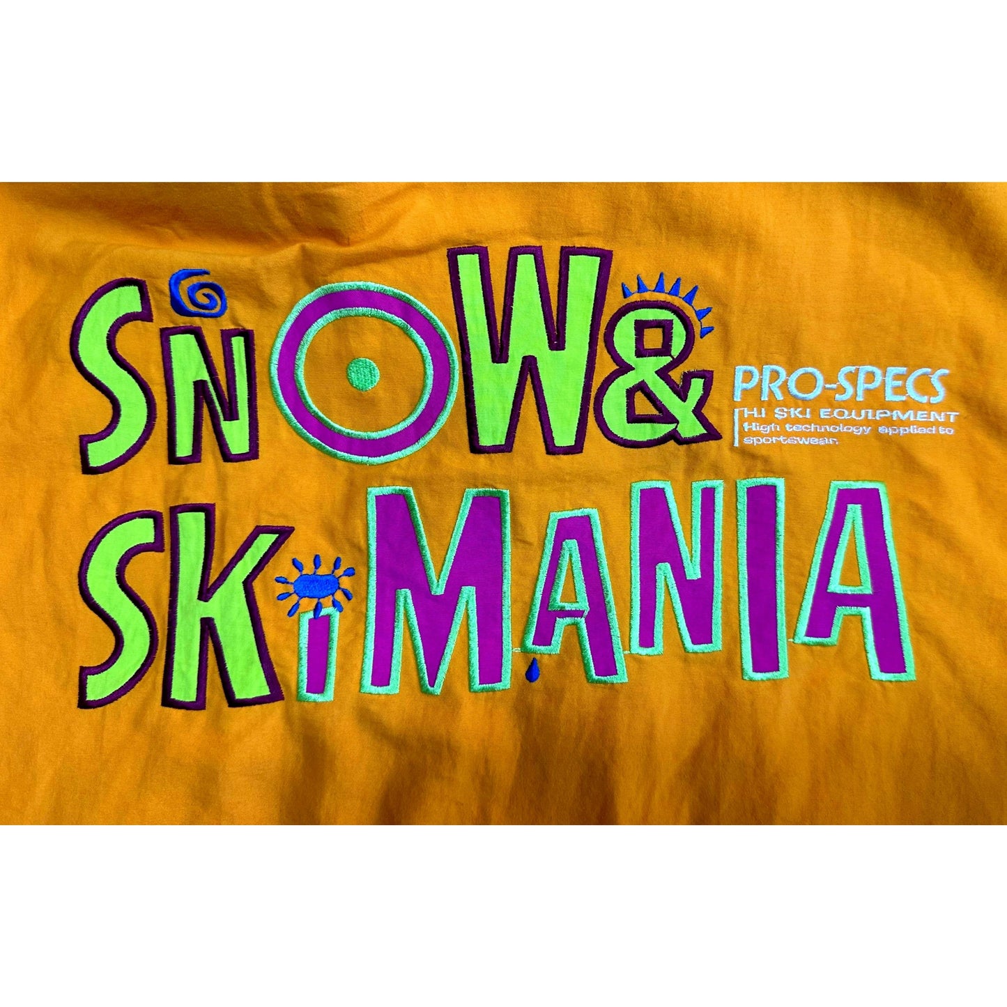 SNOW AND SKI MANIA HALF ZIPPER PREMIUM JACKET SIZE XL