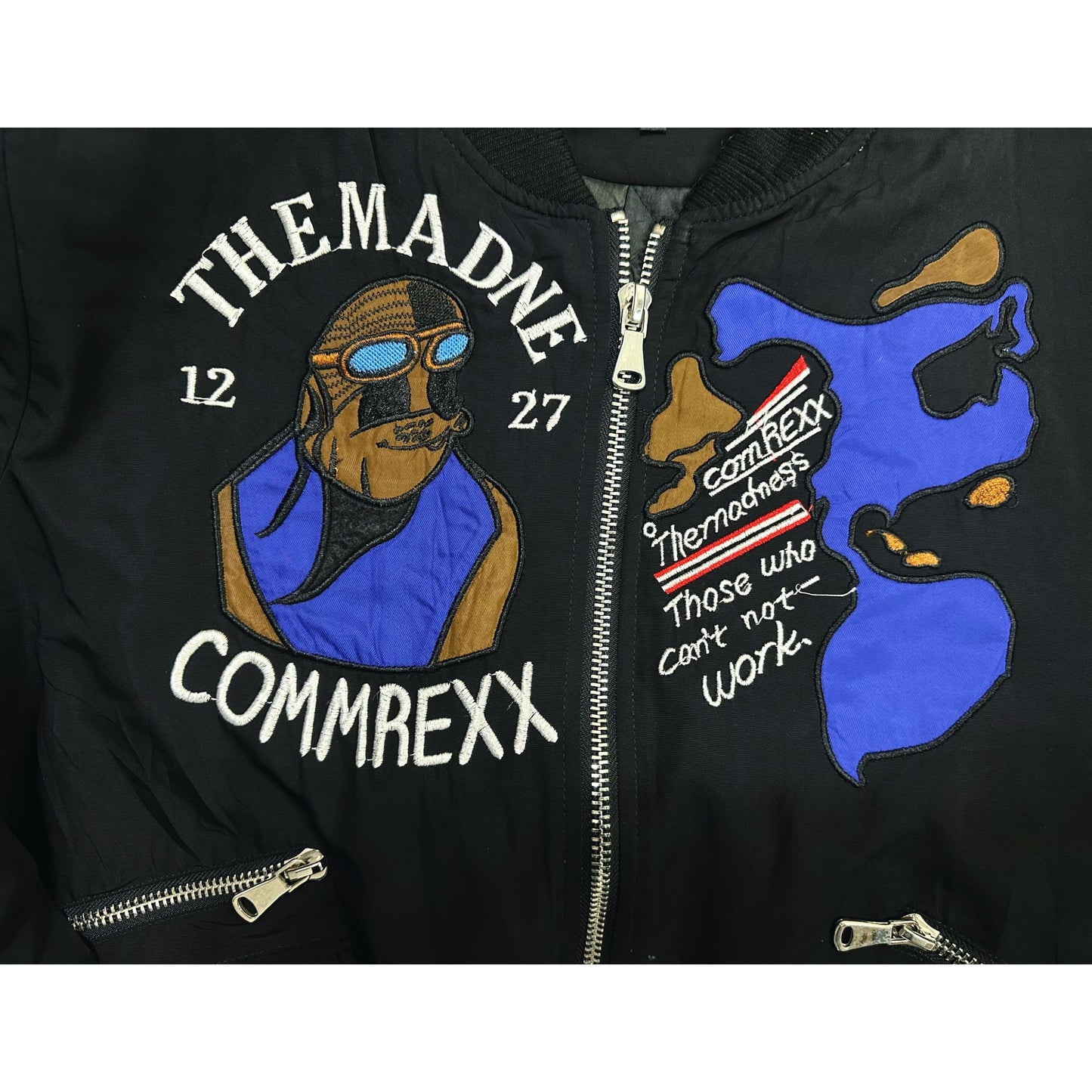 INZZX THE MADNE COMMREXX ZIPPER PREMIUM JACKET SIZE L