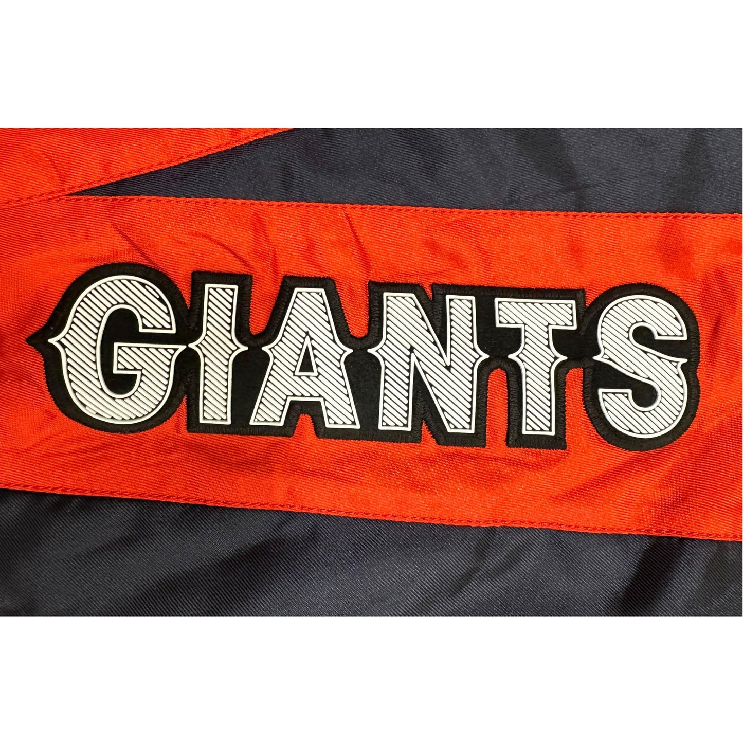 GIANTS ORANGE BLACK PREMIUM JACKET SIZE L