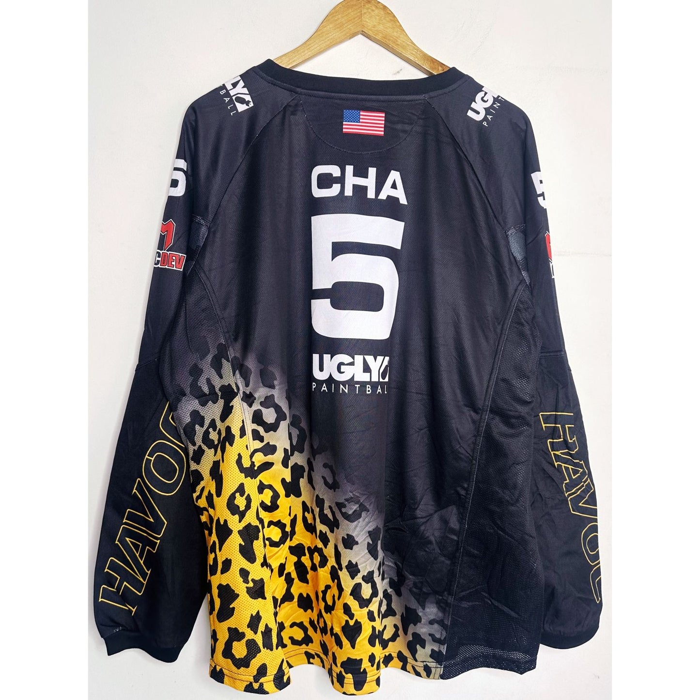 UGLY PAINTBALL SIZE- XL -ICE HOCKEY JERSEYS