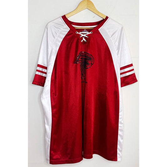 MAJESTIC ATLANTA FALCONS SIZE- 2XL -ICE HOCKEY JERSEYS .