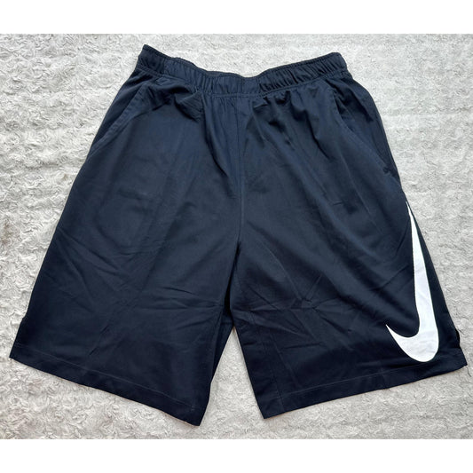 NIKE BLACK  PREMIUM SHORTS SIZE L