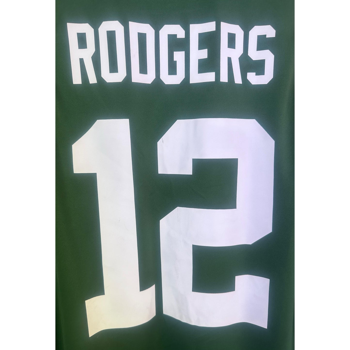 NIKE GREEN PACKERS NO 12 SIZE-L BASKETBALL JERSEYS