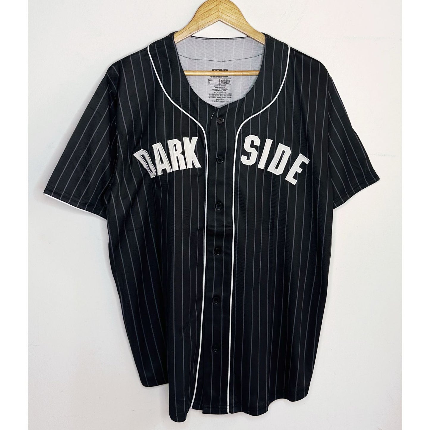 STAR WARS DARK SIDE VADER NO 77 SIZE-L BASEBALL JERSEY