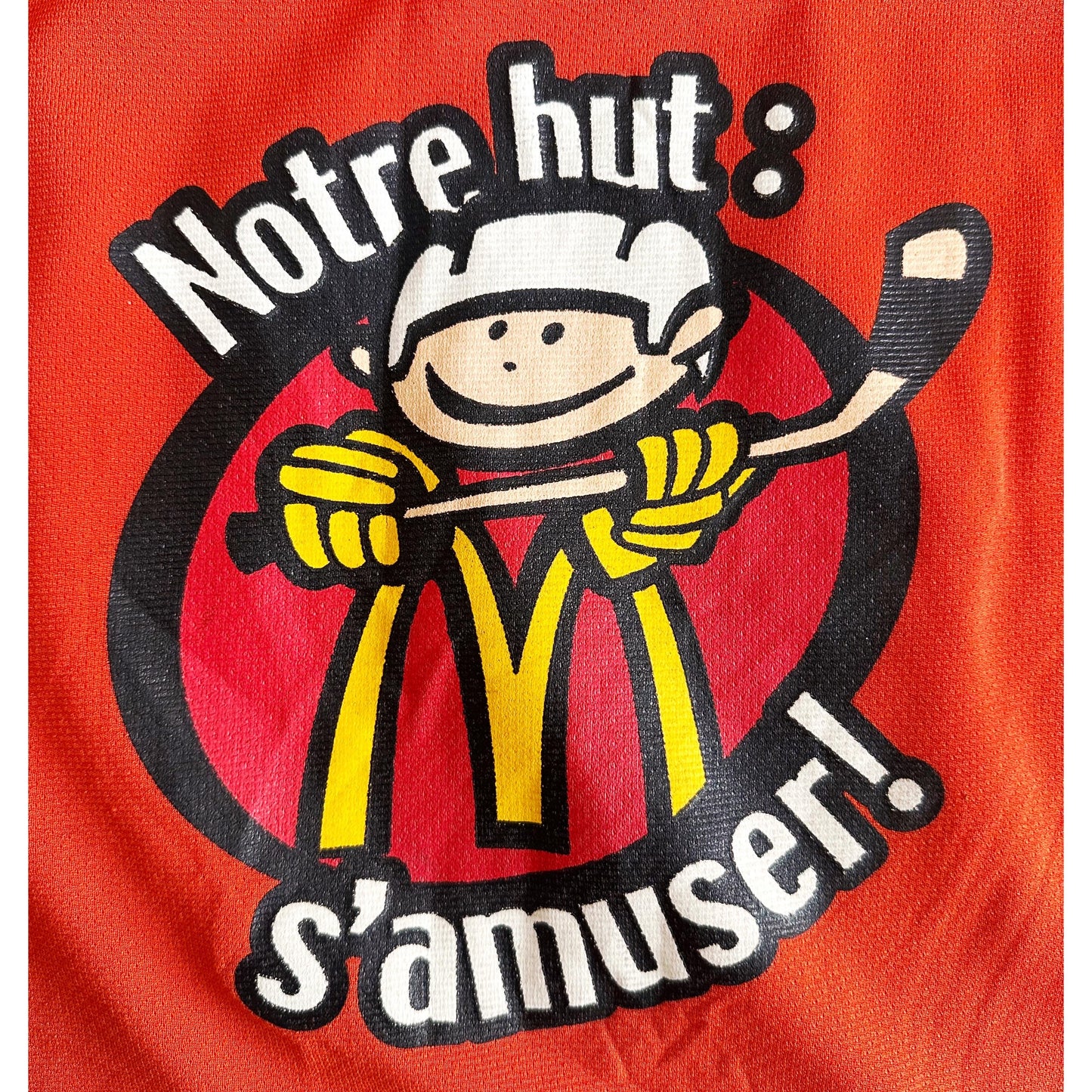 NOTRE HUT SAMUSER SIZE- L-ICE HOCKEY JERSEYS