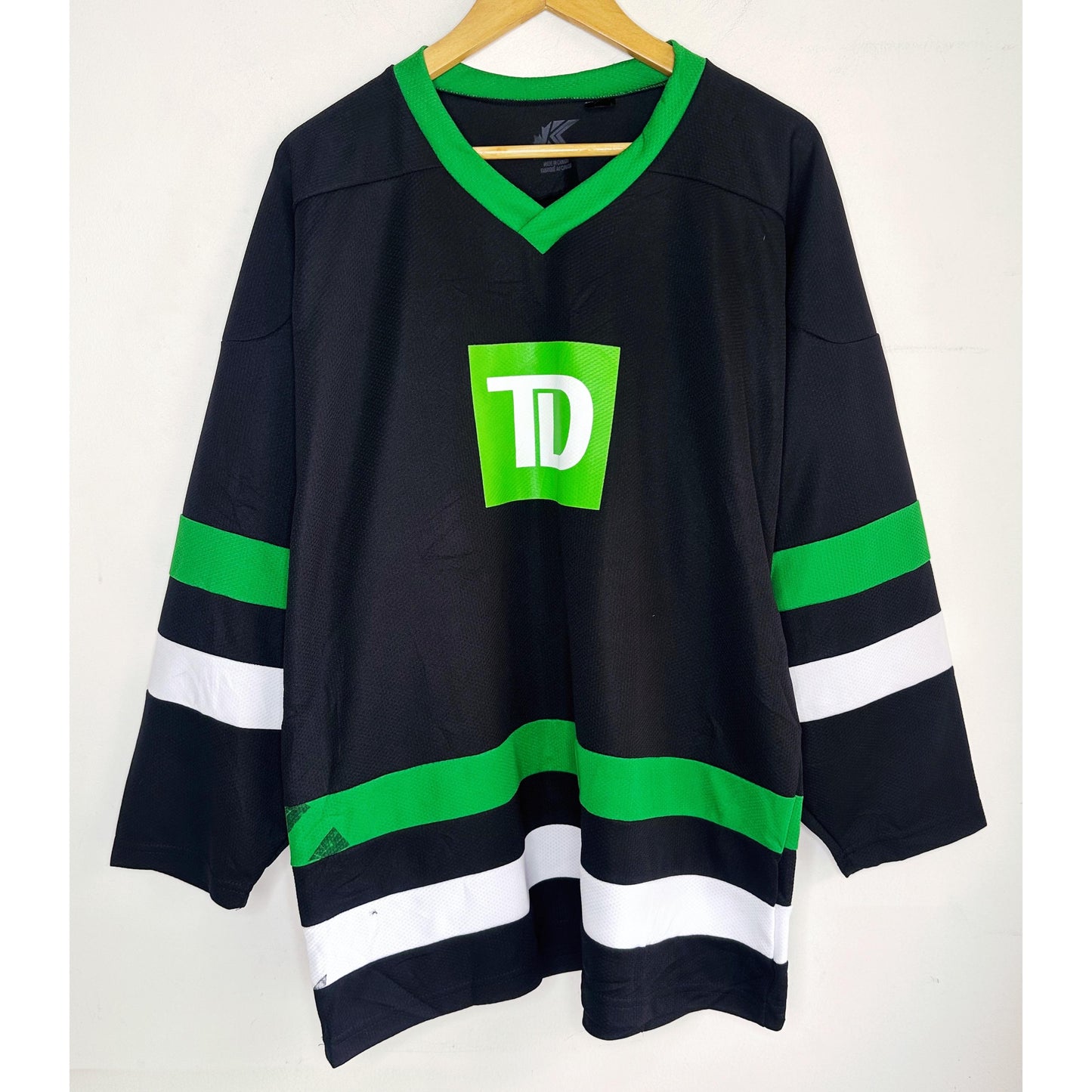 TD SIZE- 2XL-ICE HOCKEY JERSEYS .