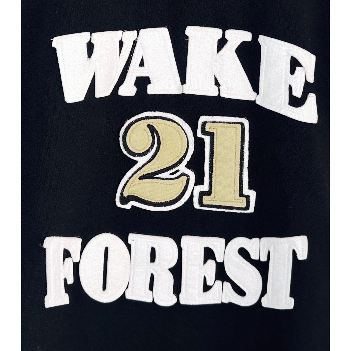 WAKE FOREST DUNCAN NO 21 SIZE-M BASKETBALL JERSEYS
