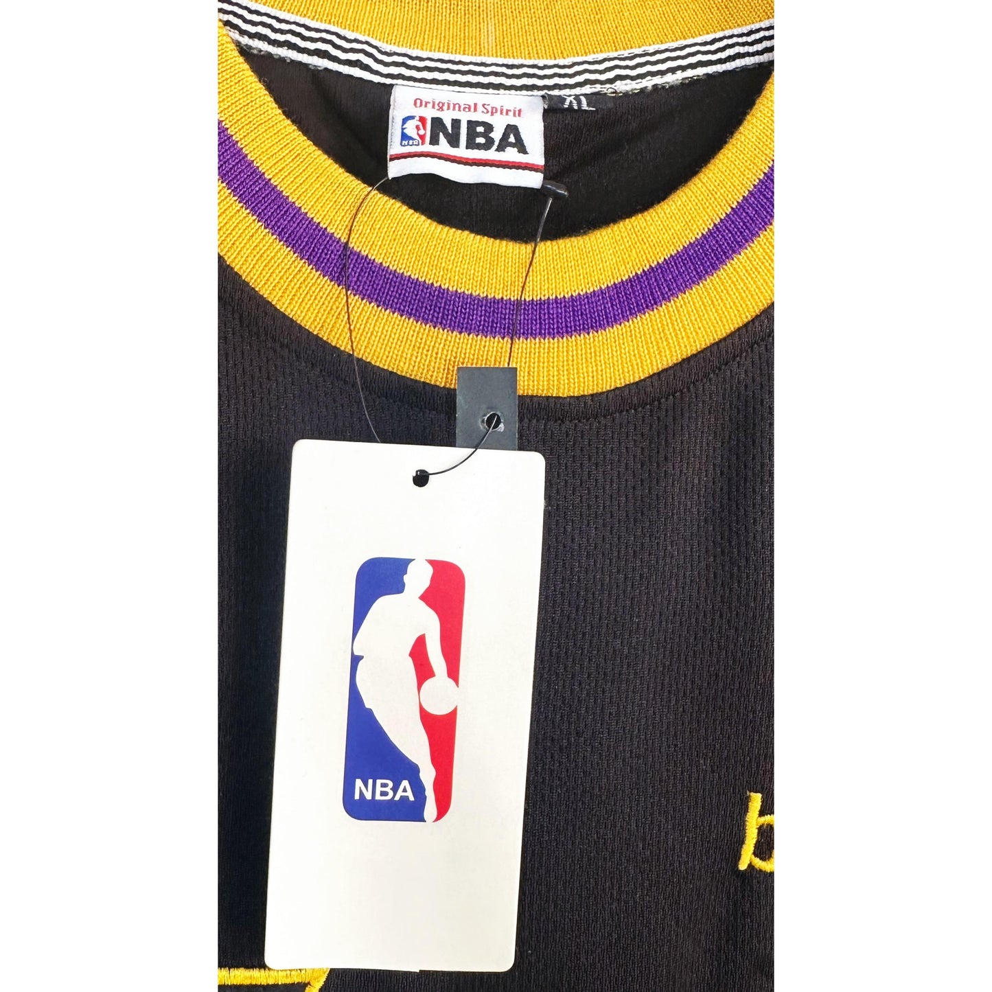 NIKE NBA BLACK  LAKERS JAMES NO 6 BASKETBALL JERSEYS